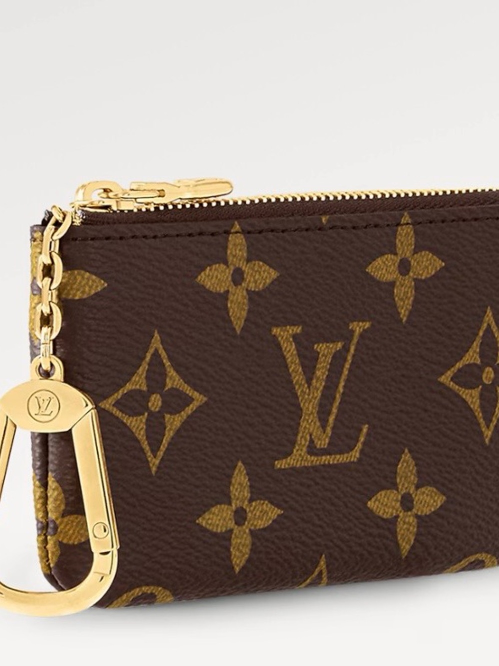 Louis Vuitton Brown Monogram Key & Card Holder with Gold Hardware - Picture 2 of 7